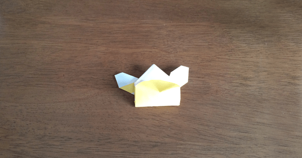 折り紙兜の折り方12