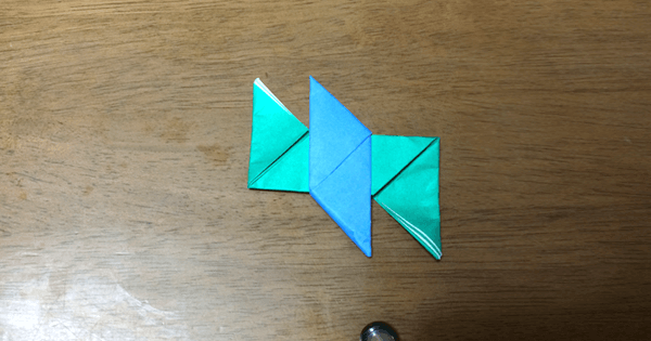 折り紙手裏剣の折り方11