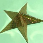 折り紙で作る立体的な「星」の簡単な作り方｜How to fold Star