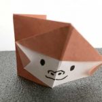 超簡単！折り紙のかわいいサルの折り方！How to  fold Monkey