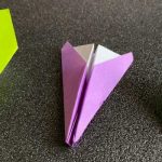 簡単でよく飛ぶ紙ヒコーキの折り方Part1