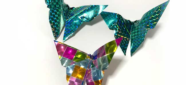 折り紙で簡単に作れる蝶の折り方｜How to fold Butterfly