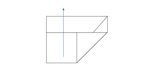 【写真で解説】おしゃれな折り紙箸袋の折り方4