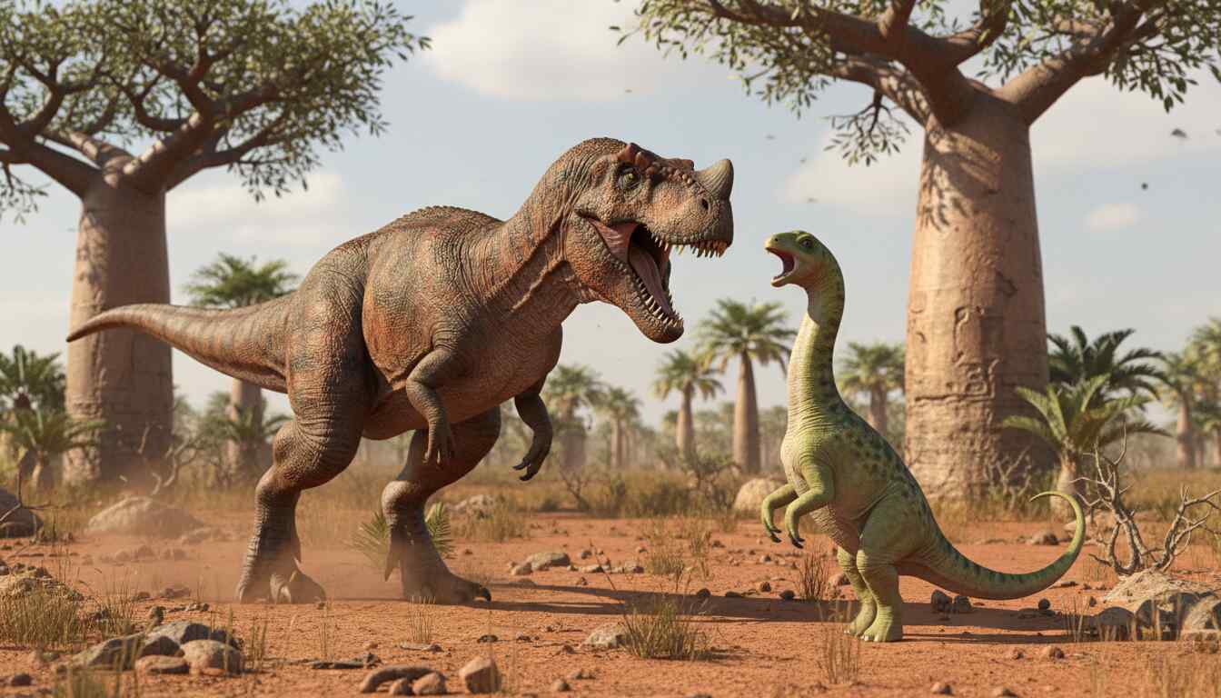 ティラノサウルスの対戦イメージ